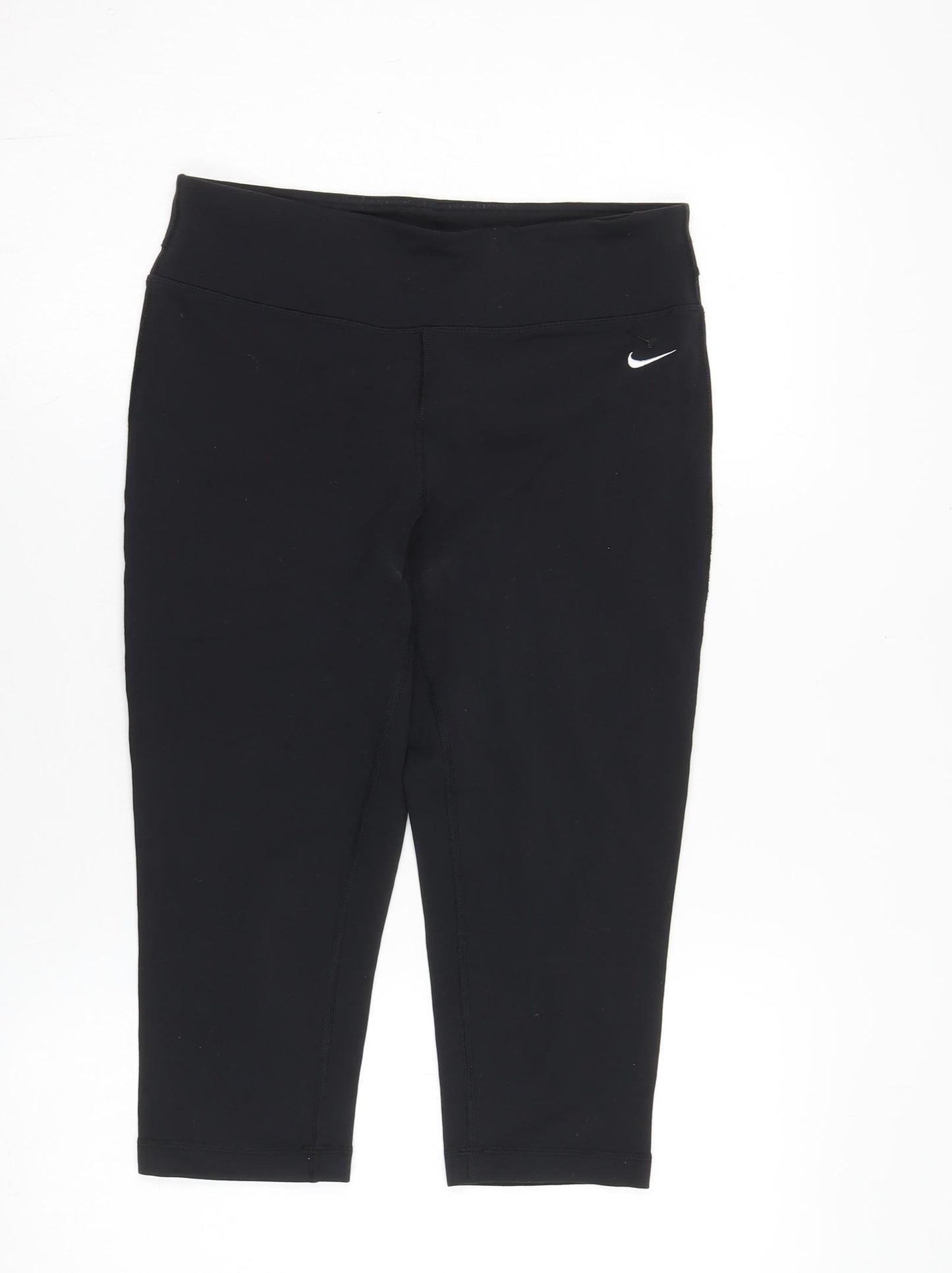 Nike Women's Black Cropped Leggings M - Gym & Running