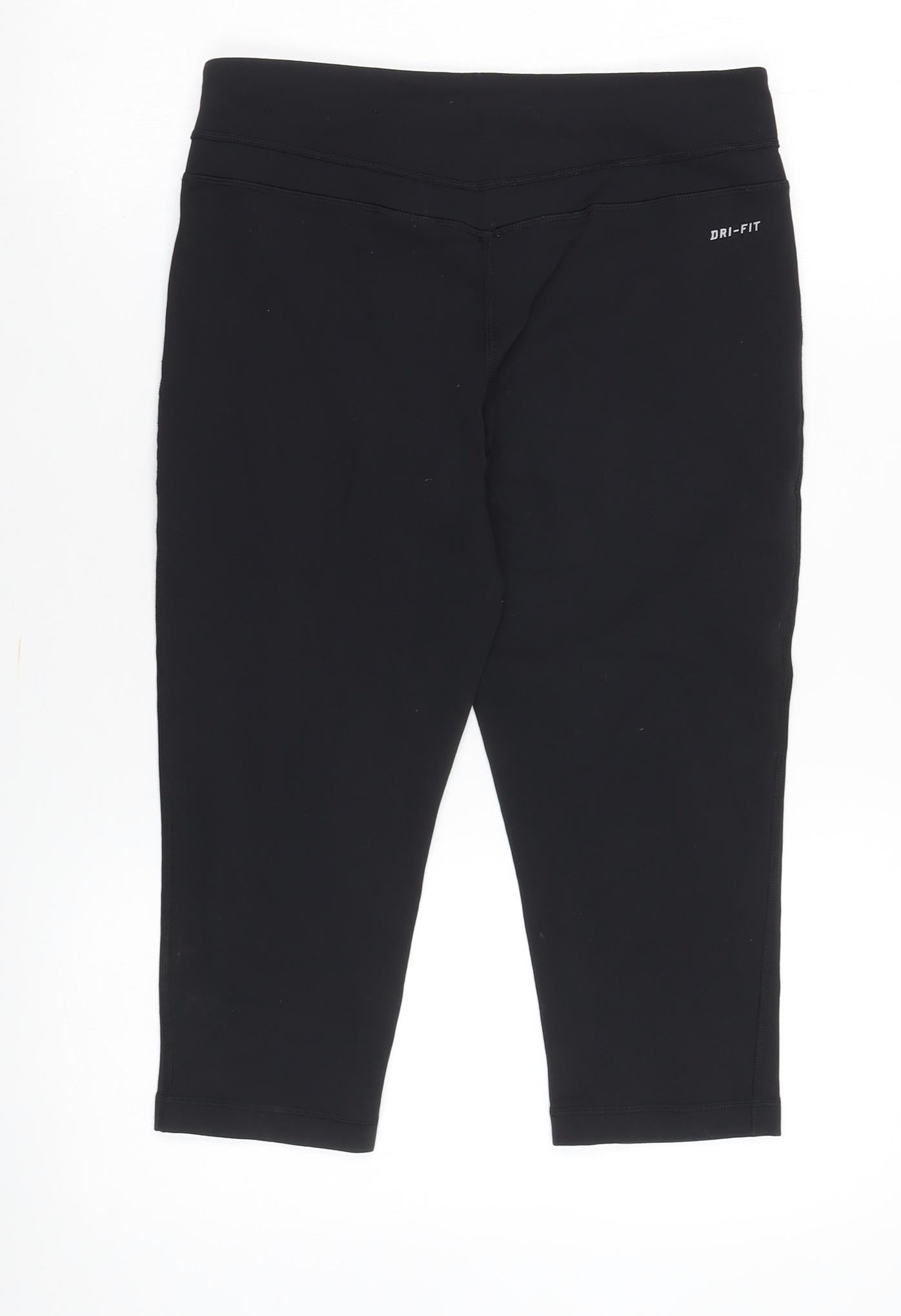 Nike Women's Black Cropped Leggings M - Gym & Running