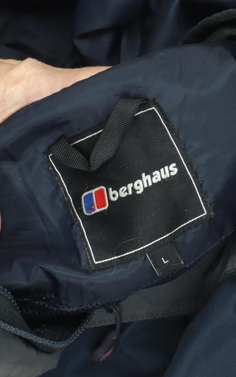 Berghaus Unisex Blue Waterproof Rain Coat L