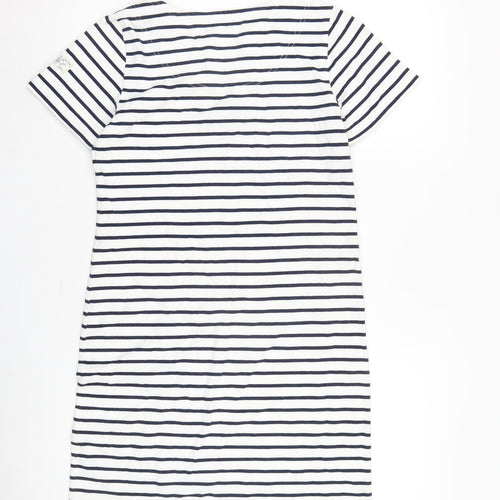 Joules Women's Striped T-Shirt Dress UK 10, Multicoloured