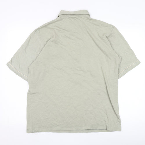 Farah Men's Beige Polo Shirt L - Classic Summer Style