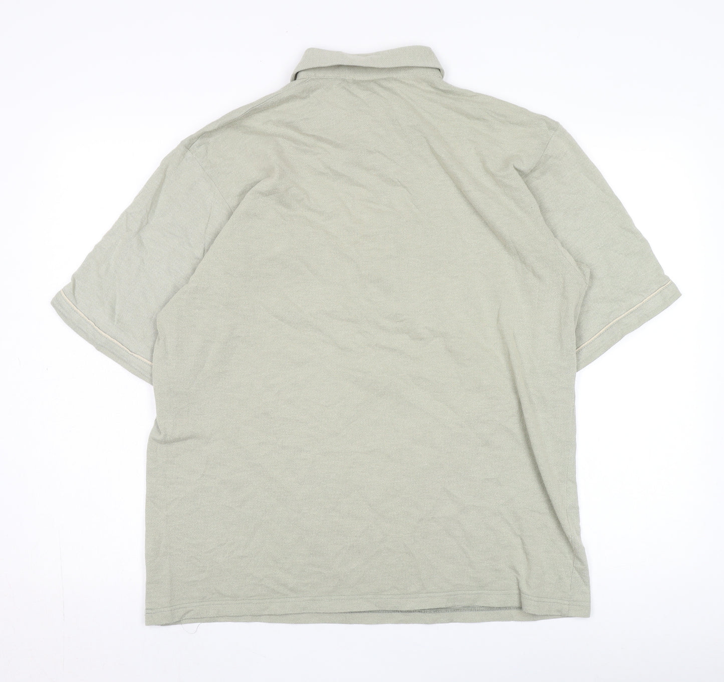 Farah Men's Beige Polo Shirt L - Classic Summer Style