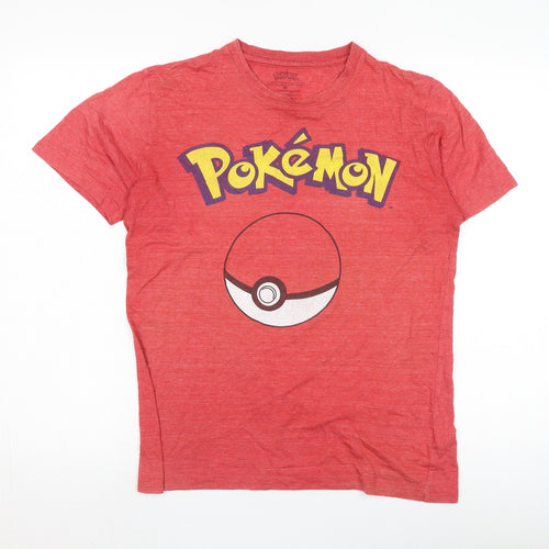 Pokémon Red Men's Medium Graphic T-Shirt