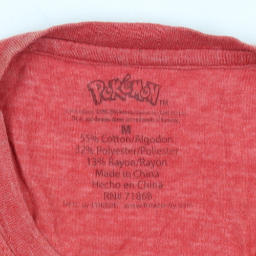 Pokémon Red Men's Medium Graphic T-Shirt