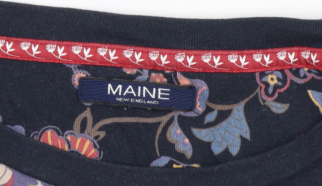 Maine New England Women's Multicoloured T-Shirt, Size 16