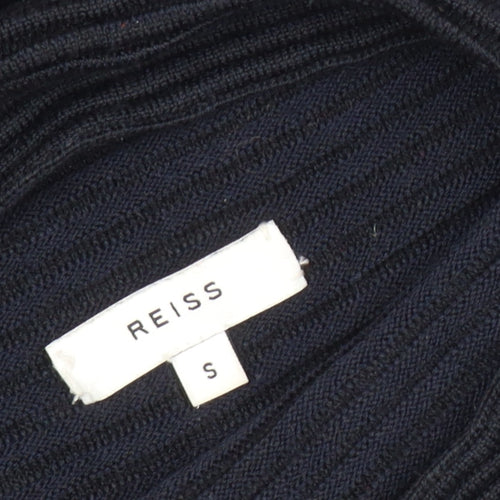 Reiss Women's Black High Neck Pullover Sweater S