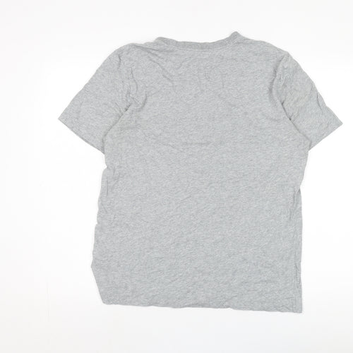 Nike Men's Grey Crew Neck T-Shirt - M