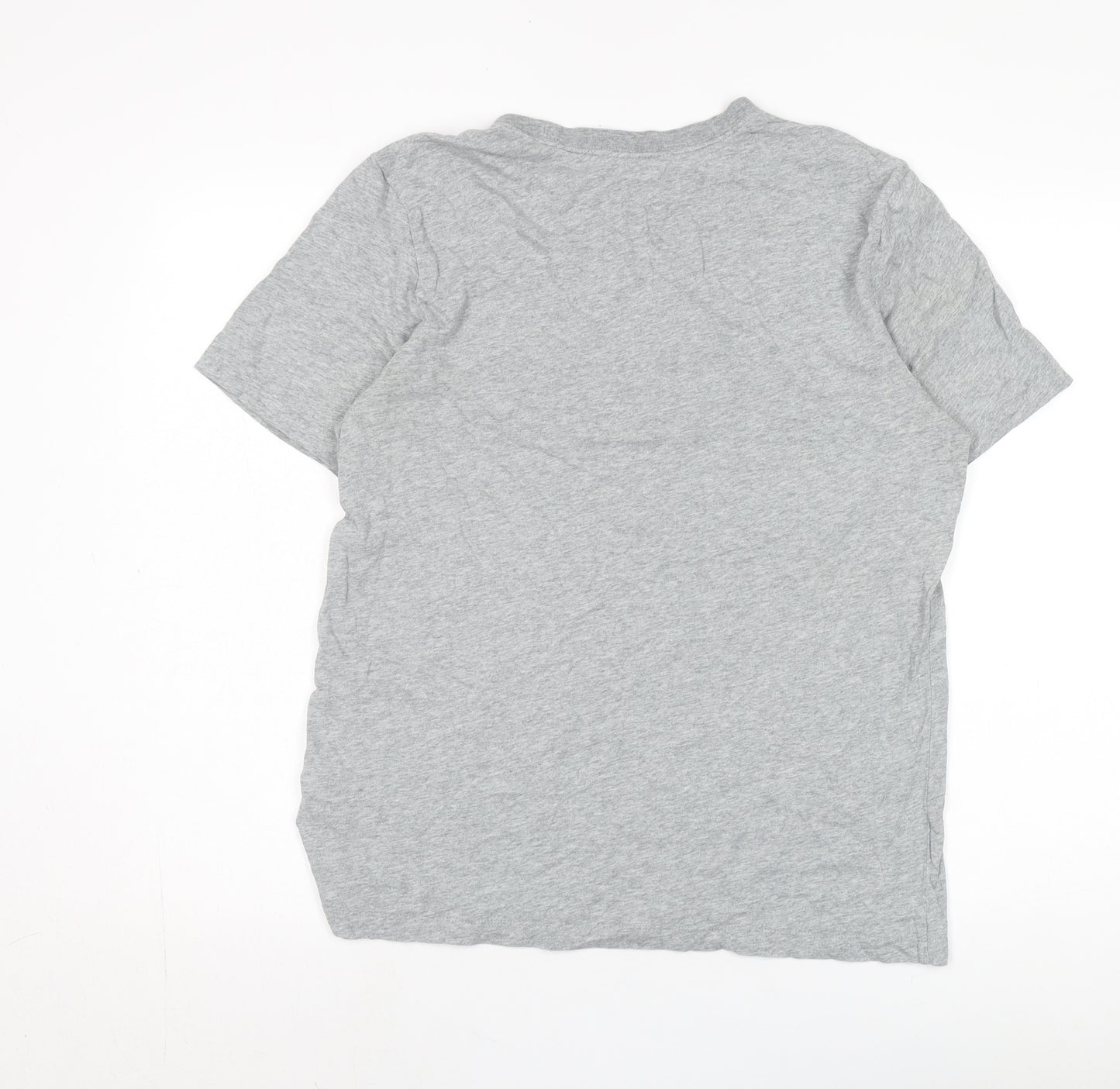 Nike Men's Grey Crew Neck T-Shirt - M