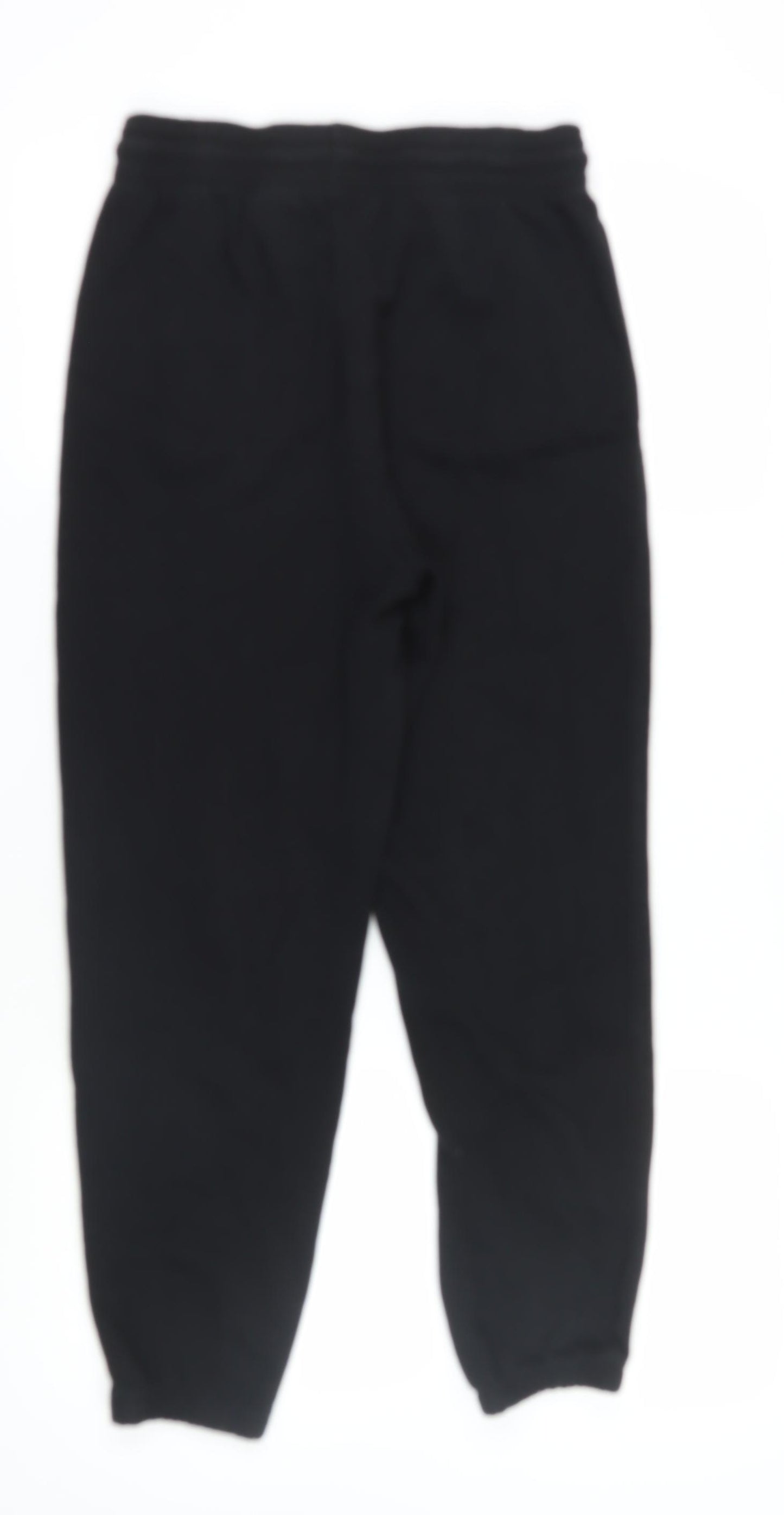 H&M Women's Black Jogger Trousers, Size M, Cotton Blend