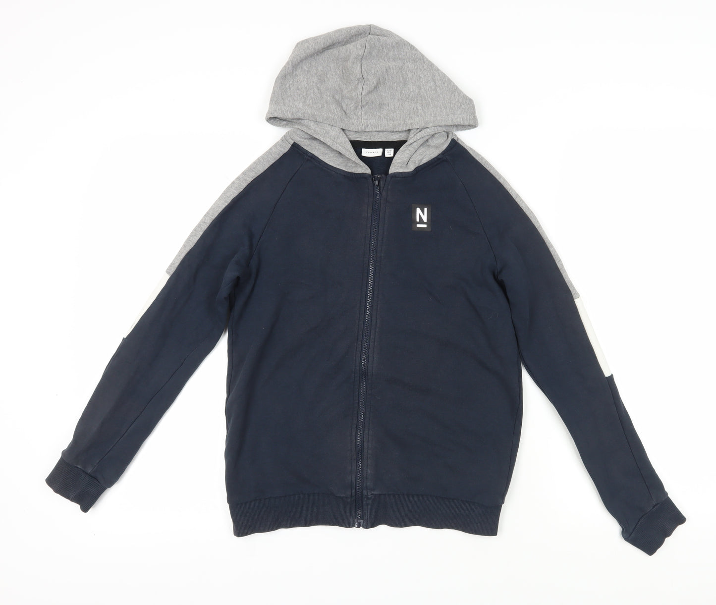 Name It Boys Blue Full Zip Hoodie 11-12 Years