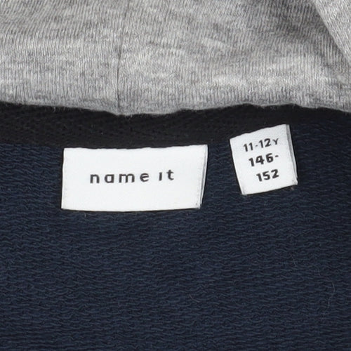 Name It Boys Blue Full Zip Hoodie 11-12 Years