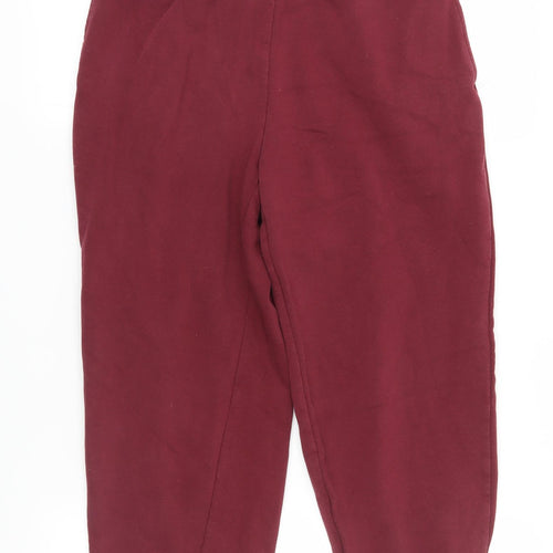 H&M Women's Red Jogger Trousers, Size S