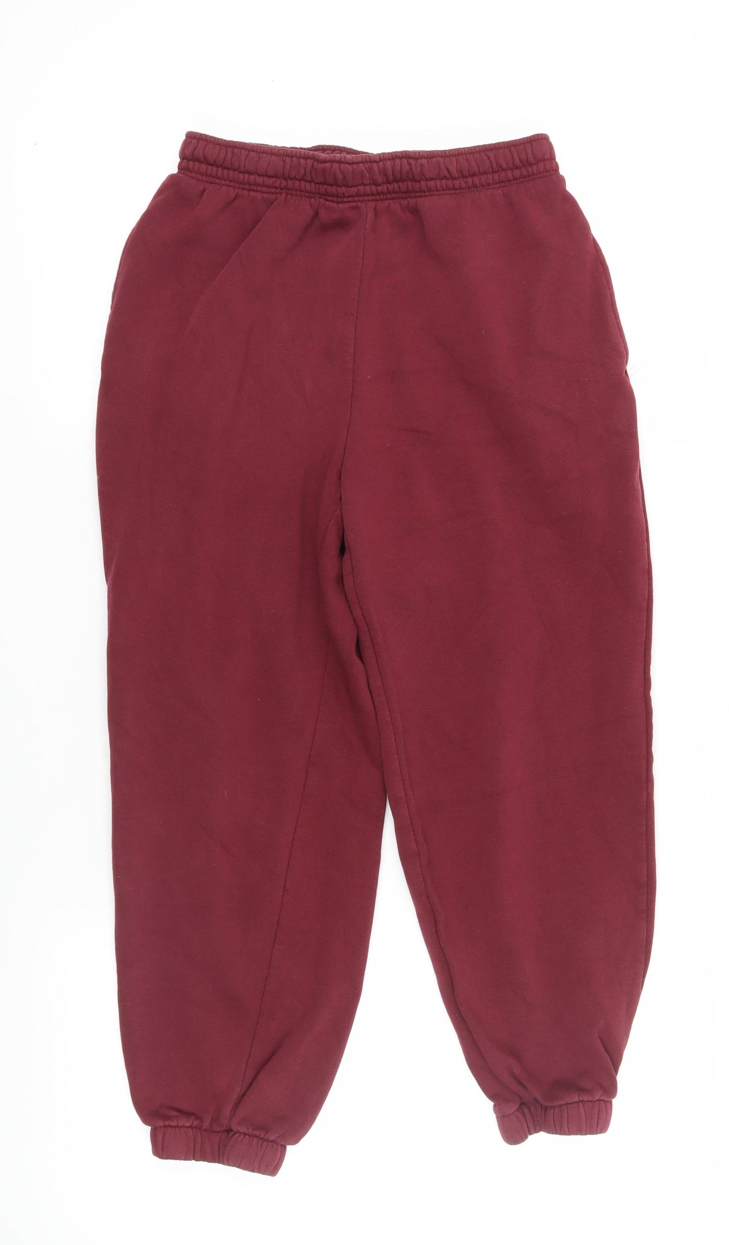 H&M Women's Red Jogger Trousers, Size S