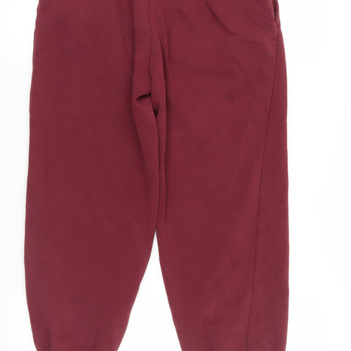 H&M Women's Red Jogger Trousers, Size S