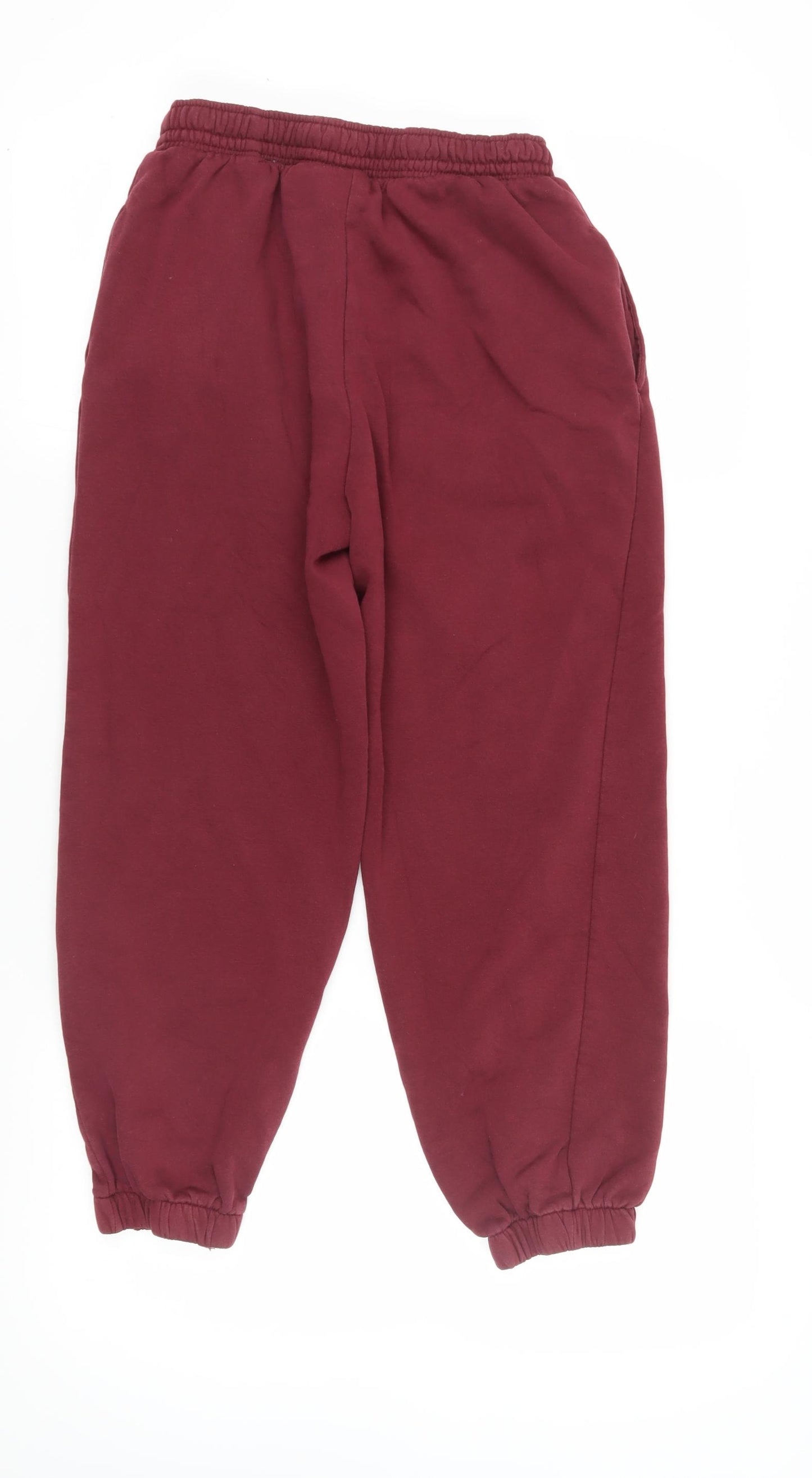 H&M Women's Red Jogger Trousers, Size S