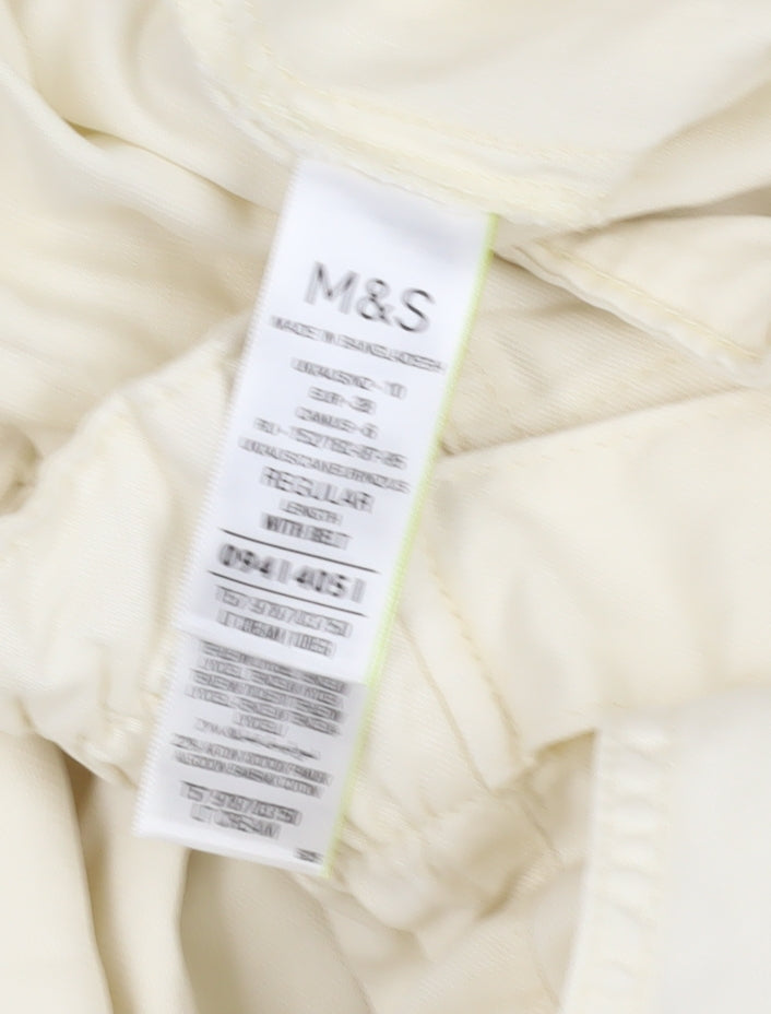 Marks & Spencer Women's Ivory Paperbag Trousers