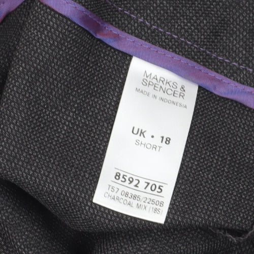 Marks and Spencer Women's Grey Dress Pants Size 18