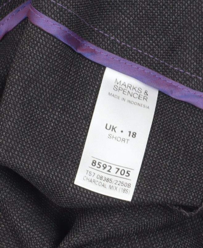 Marks and Spencer Women's Grey Dress Pants Size 18