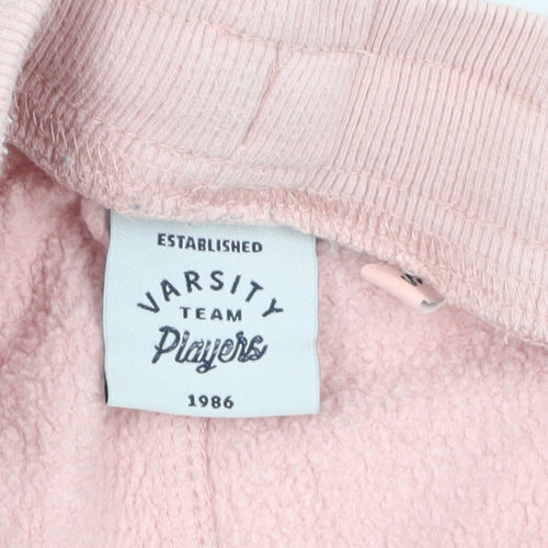 Varsity Team Pink Jogger Trousers S Unisex