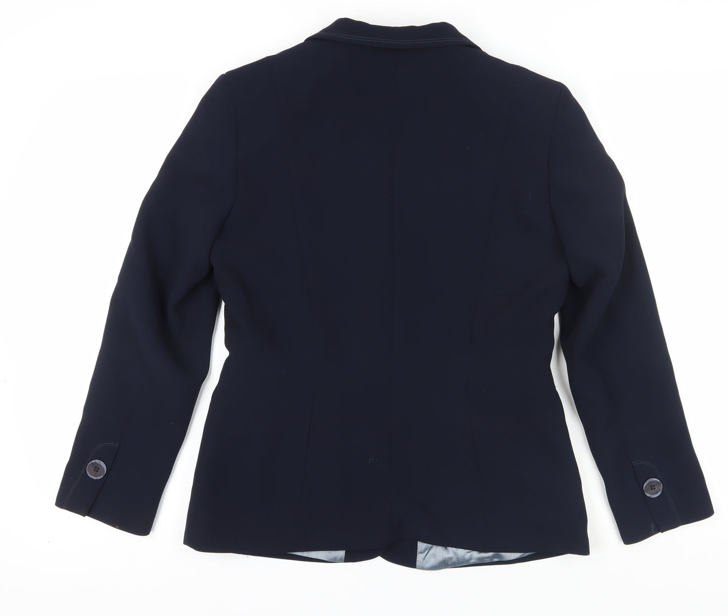Busy Women's Blue Classic Blazer, Size 12