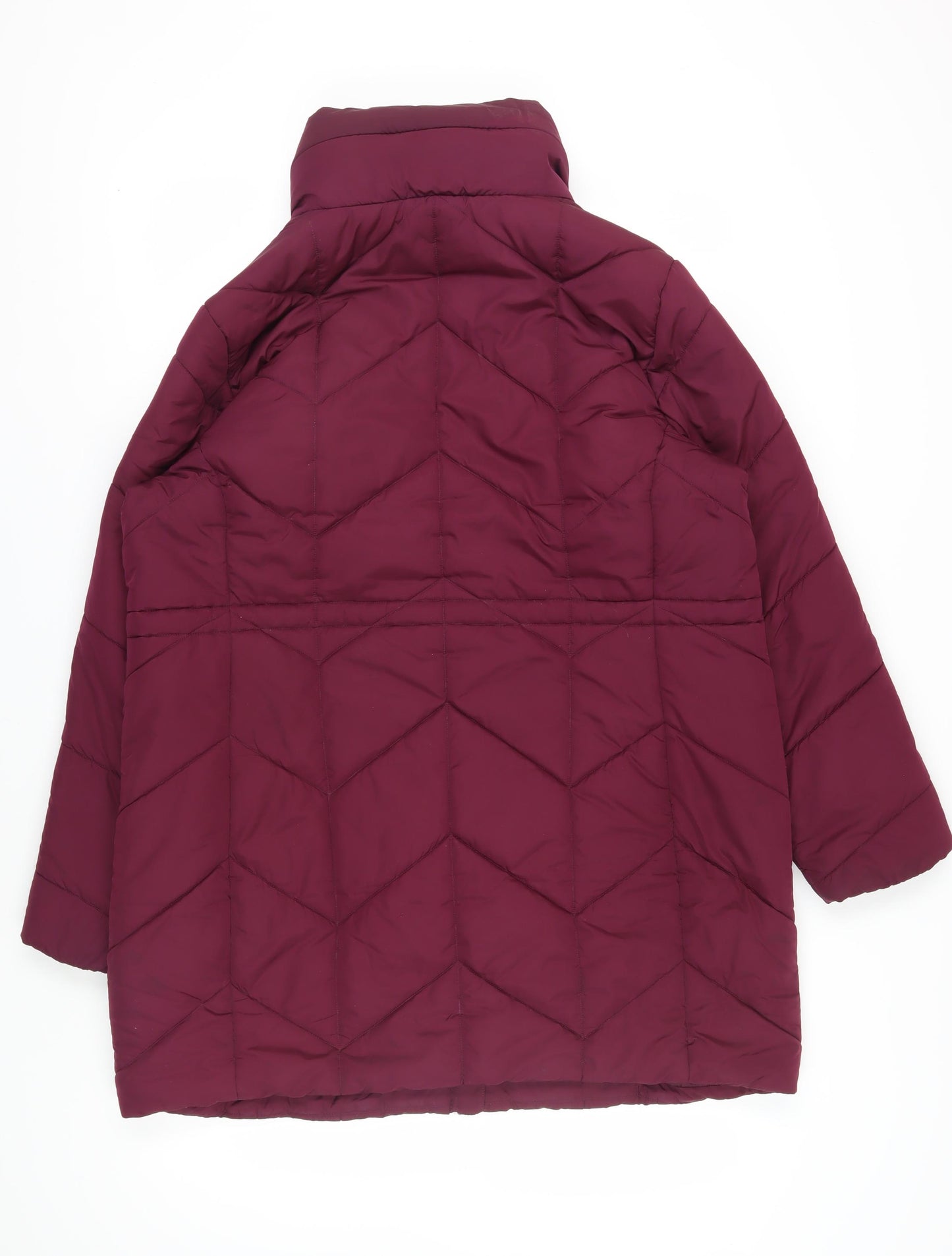 Marks and Spencer Women’s Red Puffer Jacket Size 18