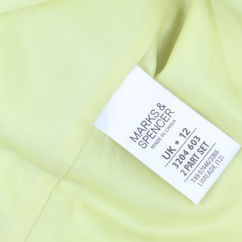 Marks and Spencer Women's Yellow Jacket Size 12