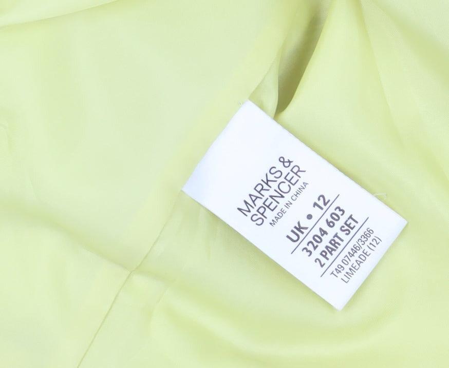 Marks and Spencer Women's Yellow Jacket Size 12