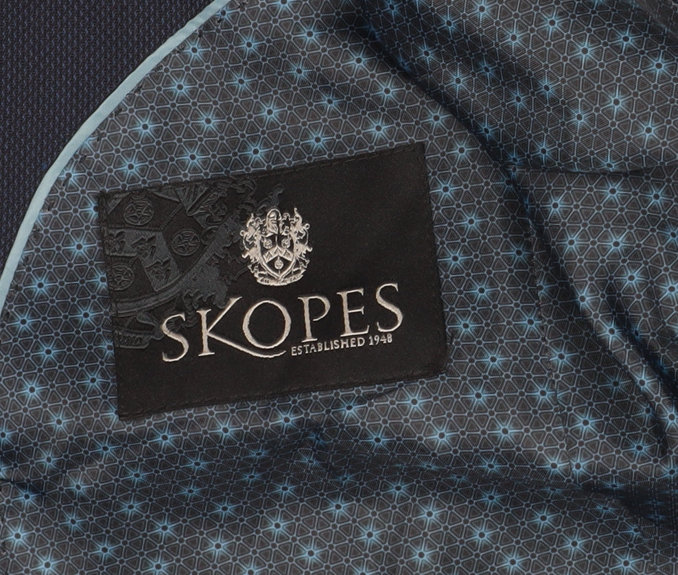Skopes Men's Navy Suit Jacket 38R Classic