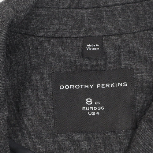 Dorothy Perkins Grey Women's Blazer Size 8