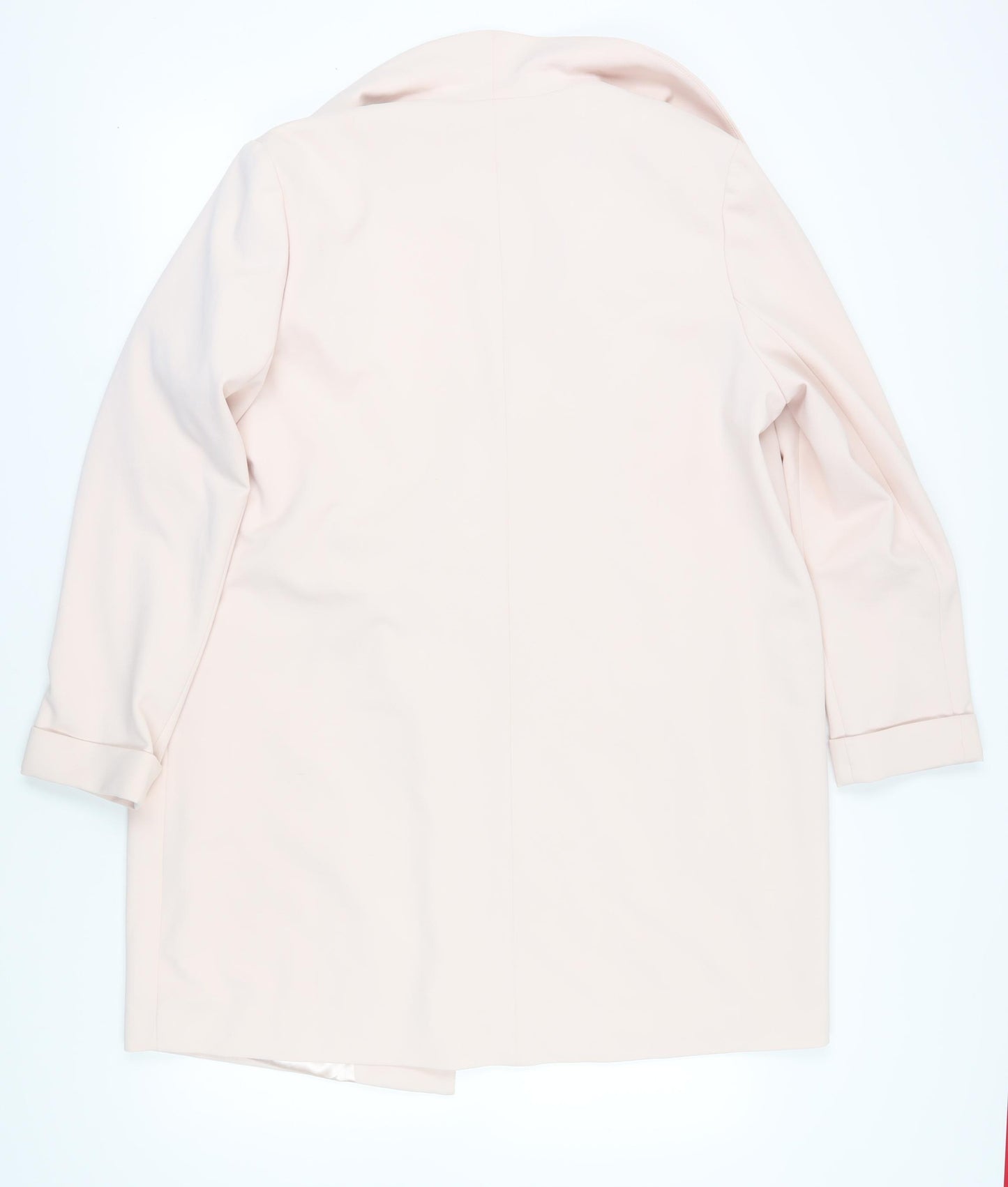 Wallis Women's Ivory Coat Long Relaxed Fit
