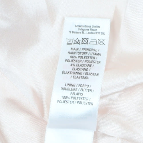 Wallis Women's Ivory Coat Long Relaxed Fit