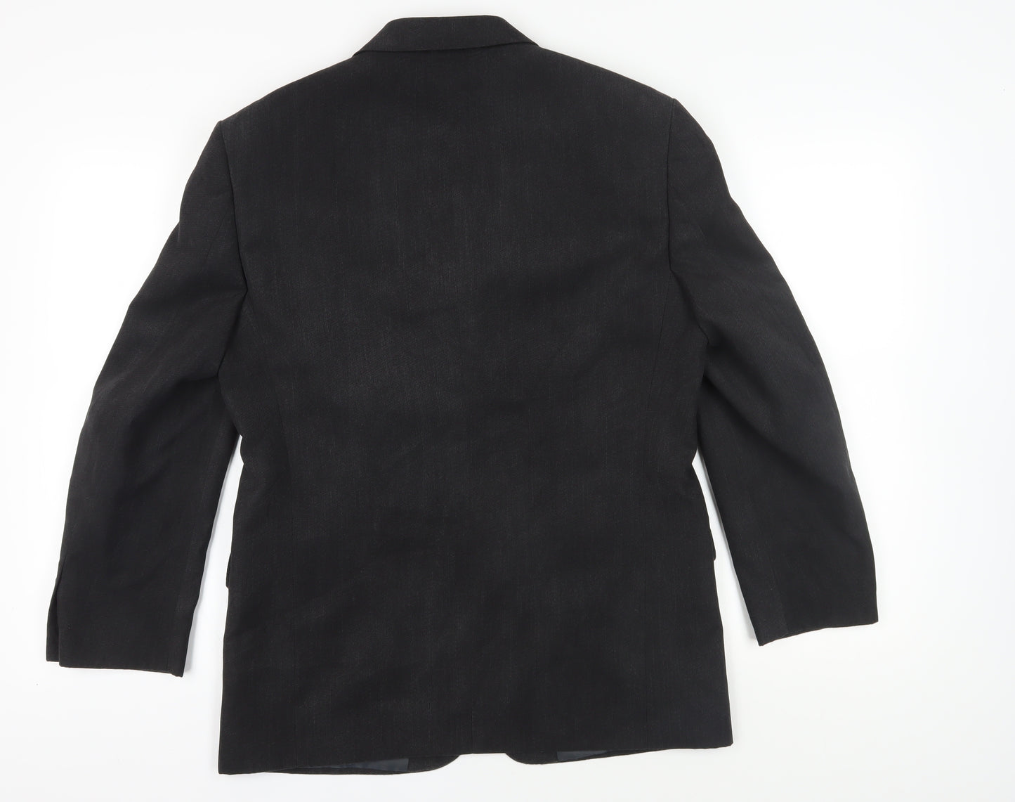 Marks and Spencer Men’s Black Blazer, Size 38S, Regular Fit