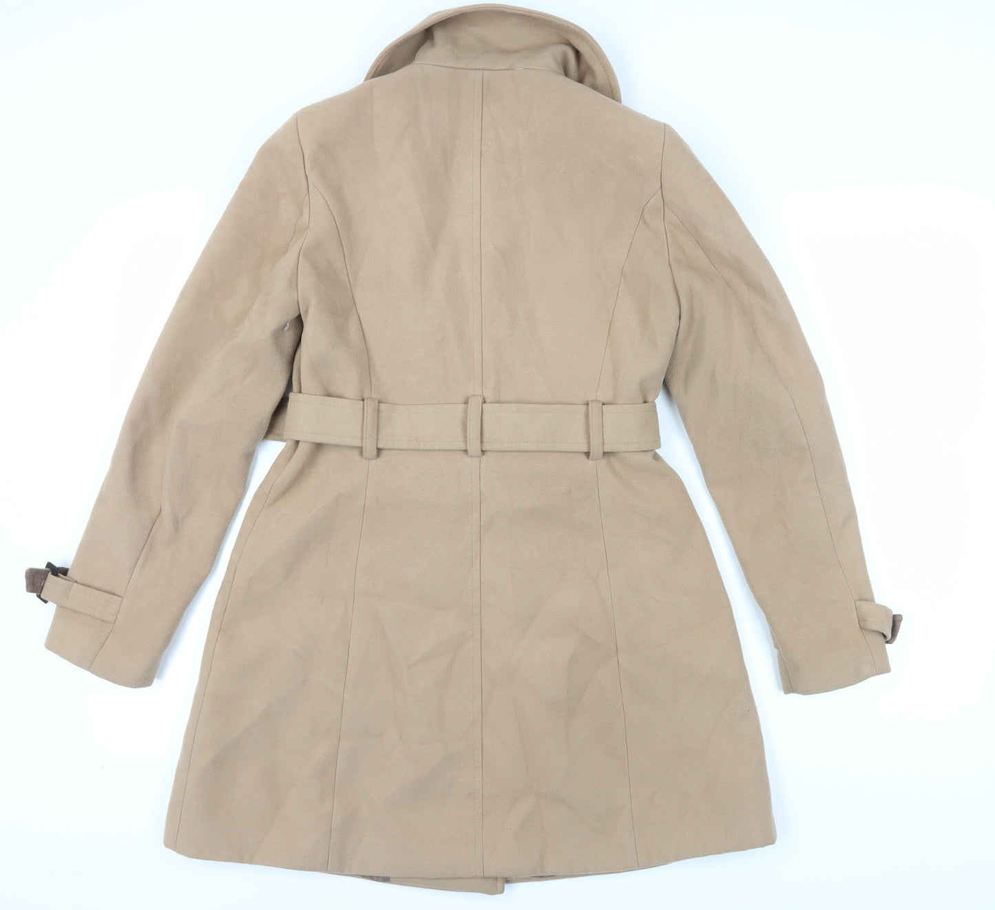 Dorothy Perkins Women's Beige Trench Coat Size 12