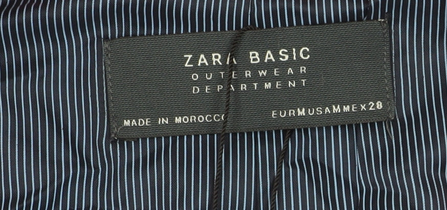 Zara Basic Women's Red Mid-Length Coat