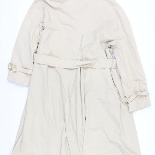 St Michael Women's Beige Trench Coat Size 16