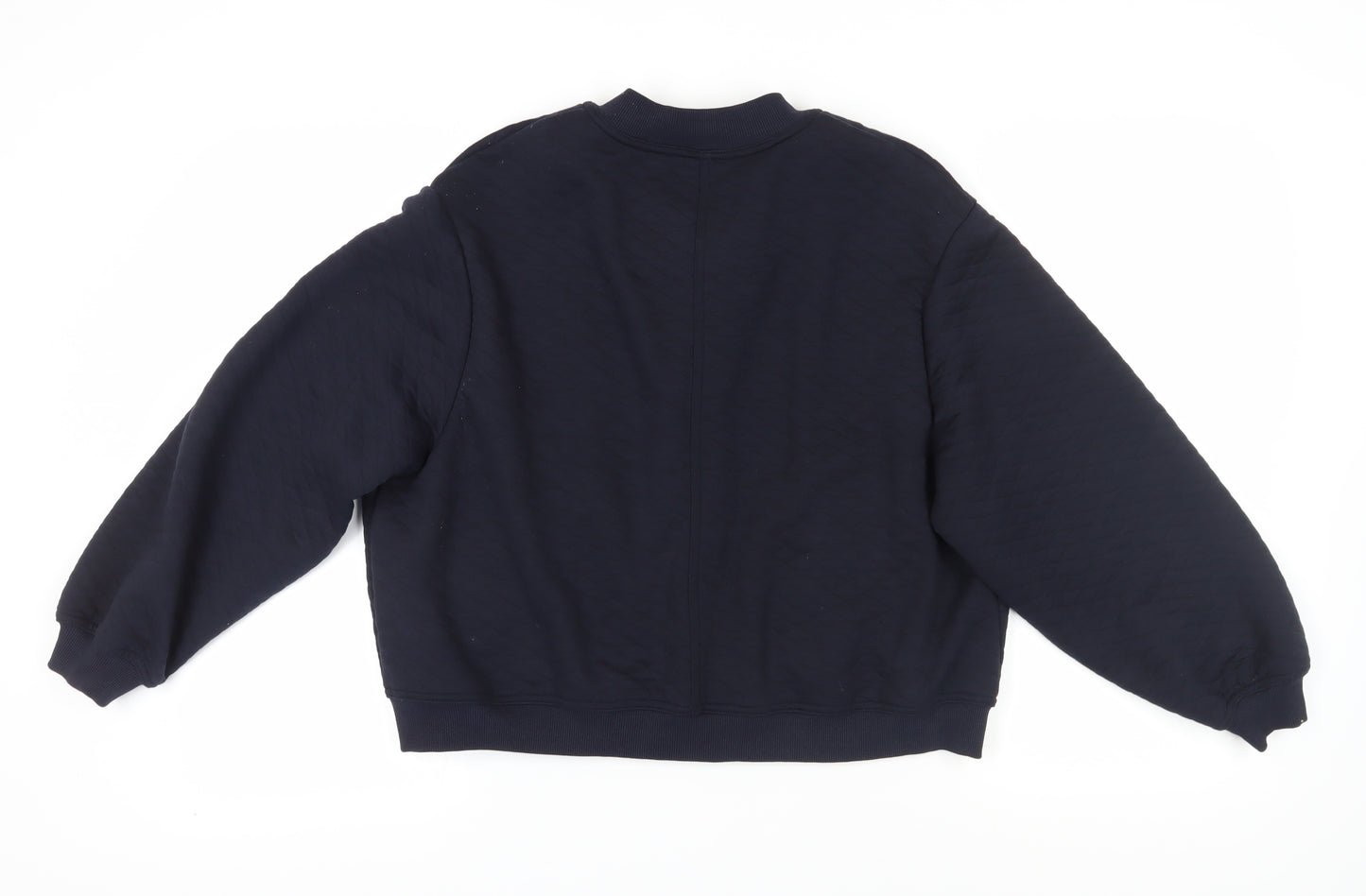 Marks and Spencer Women's Blue Varsity Jacket Size 18