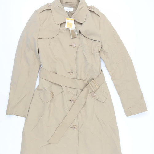 Marks and Spencer Women Beige Trench Coat Size 10