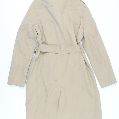 Marks and Spencer Women Beige Trench Coat Size 10