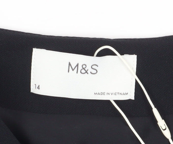 Marks and Spencer Women's Black Waistcoat Size 14