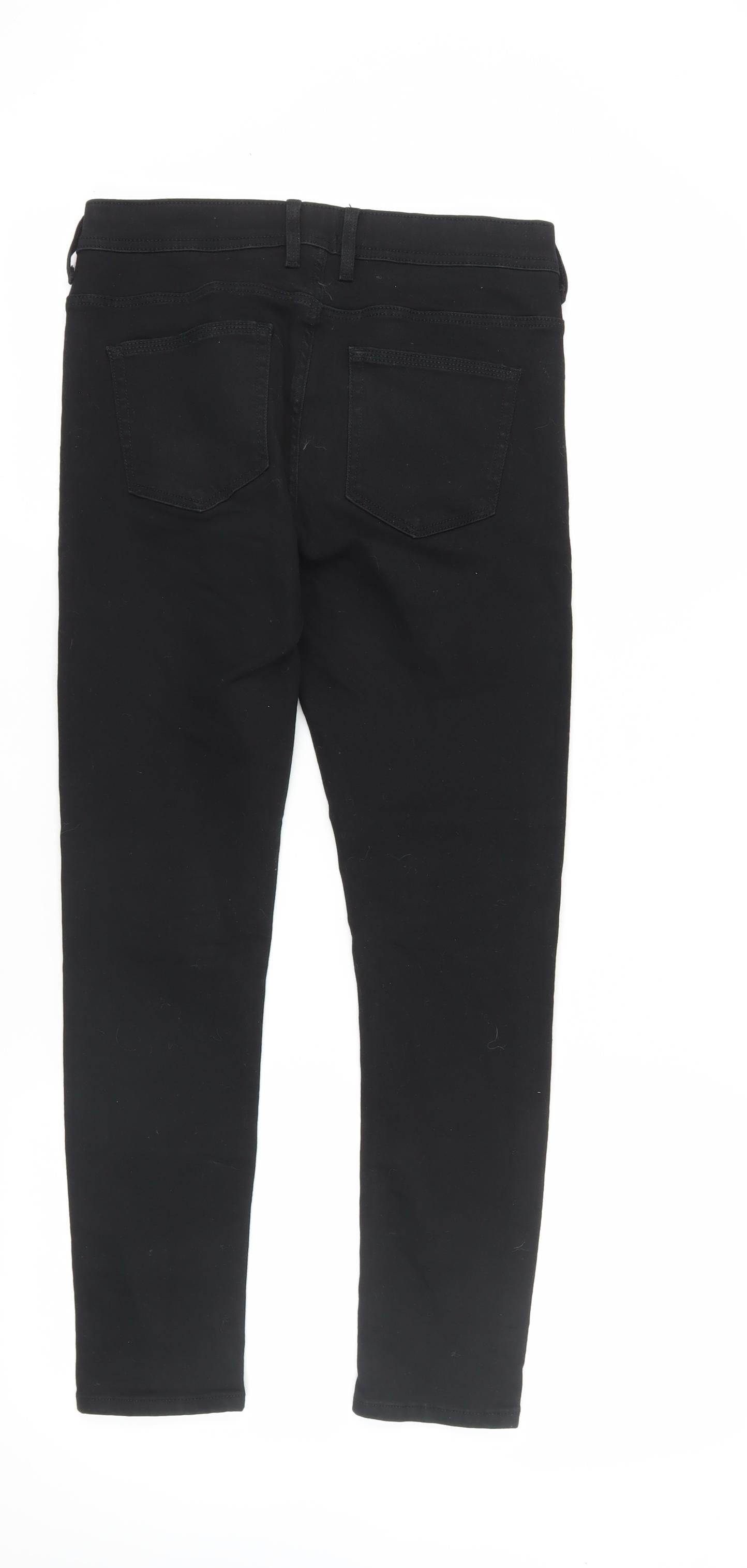 River Island Men's Black Skinny Jeans Size 28S