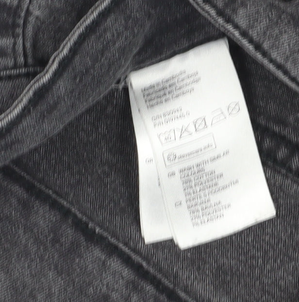 H&M Men's Grey Skinny Jeans Size 34 Low Waist