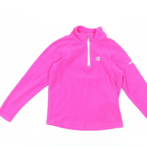 Dare2b Girls Pink Fleece Sweatshirt 7-8 Years Pullover