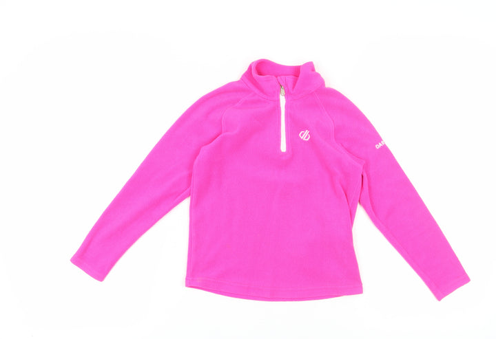 Dare2b Girls Pink Fleece Sweatshirt 7-8 Years Pullover