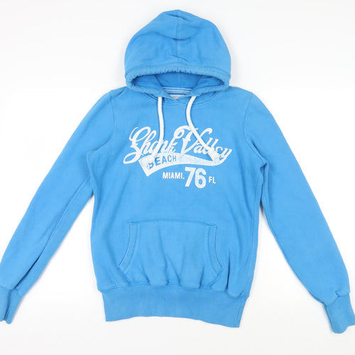 Next Women's Blue Pullover Hoodie, Size 10