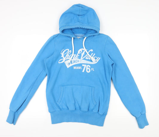 Next Women's Blue Pullover Hoodie, Size 10