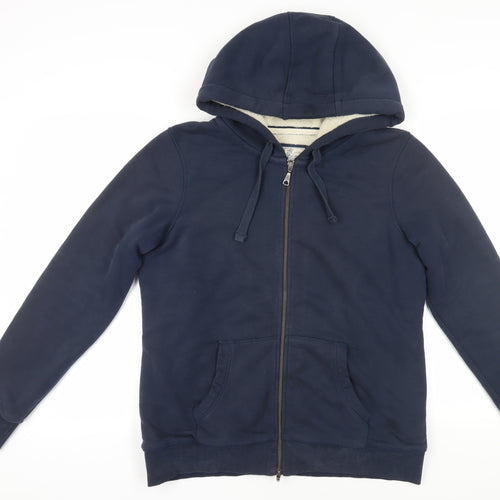 Fat Face Women's Blue Full Zip Hoodie Size 12