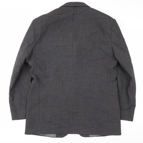 Marks and Spencer Men's Grey Blazer Size 40S Regular Fit