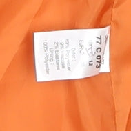 Kaleidoscope Women's Orange Coat, UK 12, Belted Overcoat