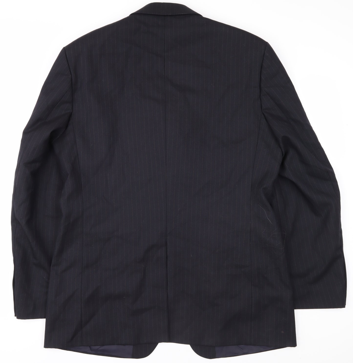 Sovereign Men's Black 44L Single-Breasted Blazer