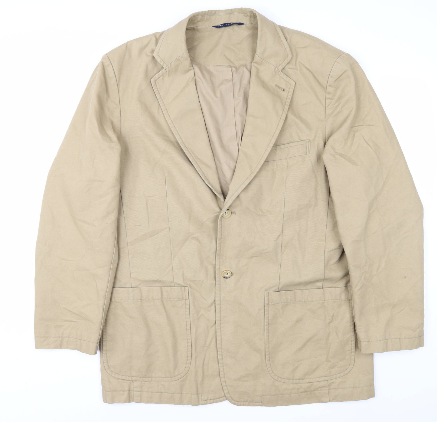Marks and Spencer Men's Beige Blazer Large Classic Fit